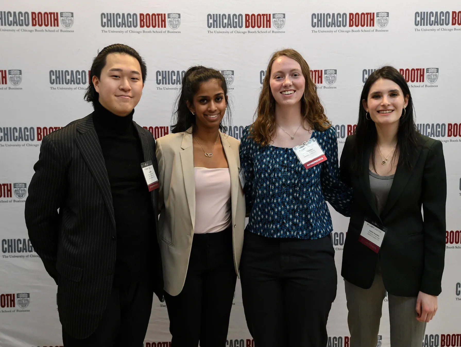 The StandOutSearch founders at the Chicago Booth New Venture Challenge
